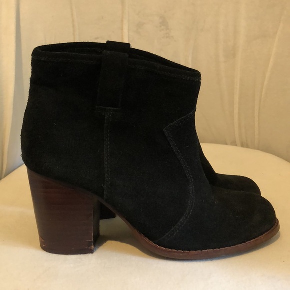 Splendid Black Suede Booties - Picture 3 of 8